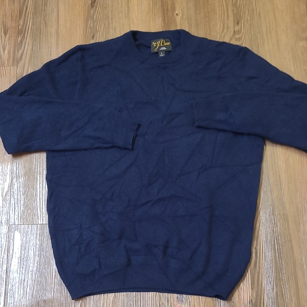 J. Crew Navy Blue Sweater for women zise L used good condition.